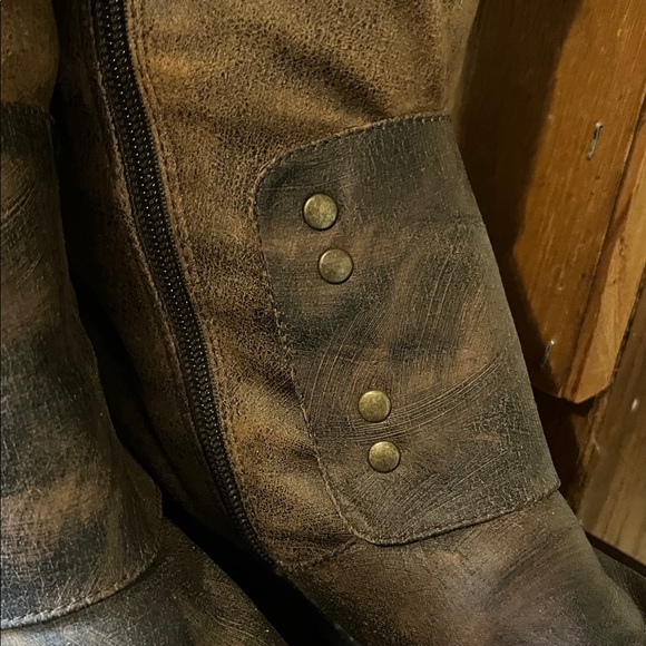 Two Lips Brown Steampunk Boots - Picture 8 of 9